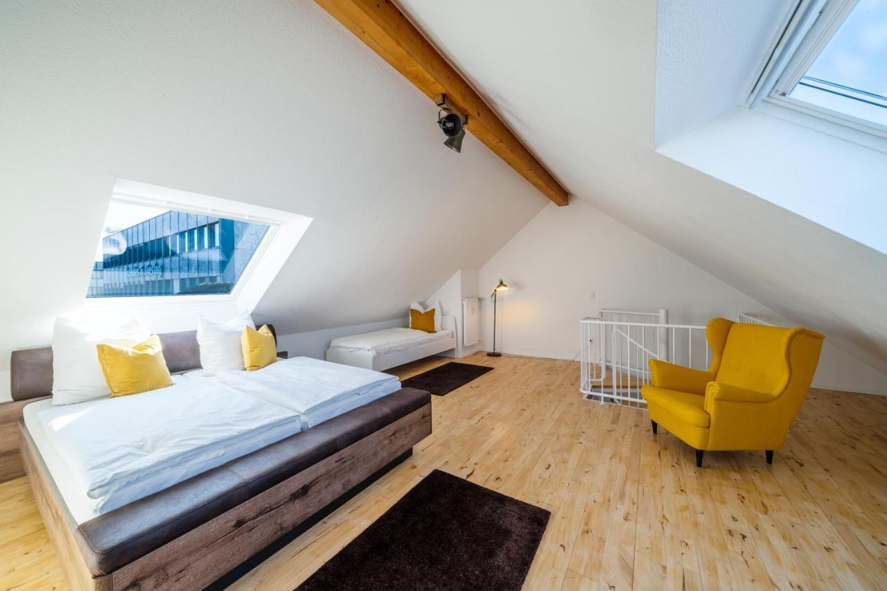 Stylisches Penthouse Zentral Tischfussball 100M2 Wii ハノーファー エクステリア 写真