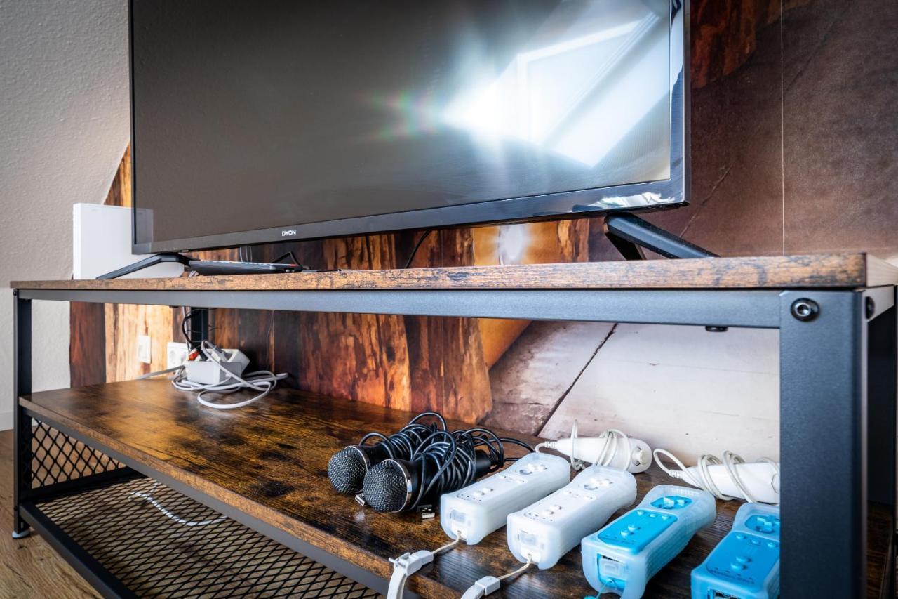 Stylisches Penthouse Zentral Tischfussball 100M2 Wii ハノーファー エクステリア 写真